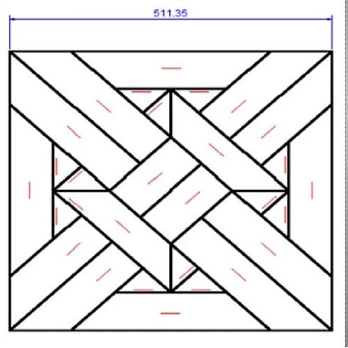 ДУБ ИНЖЕНЕРНЫЙ №4-70 МОДУЛЬНЫЙ ПАРКЕТ LAB ARTE
